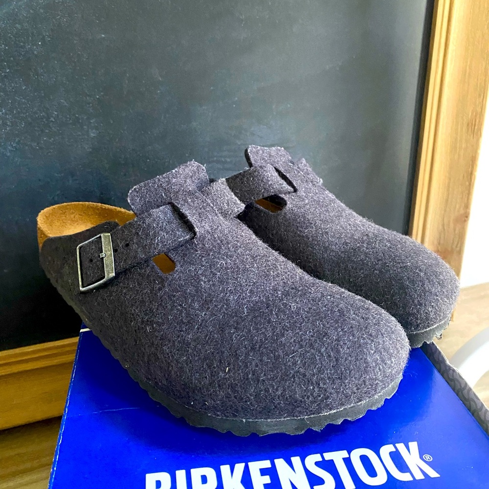 Men’s Size 10 Charcoal Birkenstock Mule